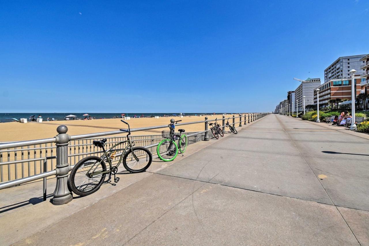 Oceanfront Resort Studio On Virginia Beach! Exterior photo